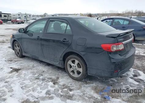 2011 Toyota Corolla S from USA, damaged, VIN 2T1BU4EE8BC636862